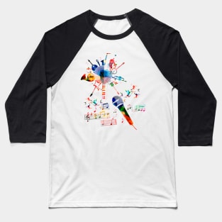 Music Dance Baseball T-Shirt